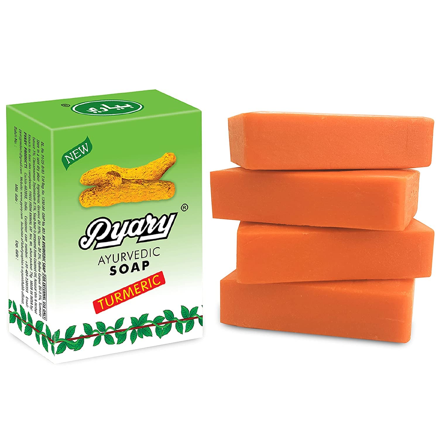 Pyary Ayurvedic Turmeric Soap