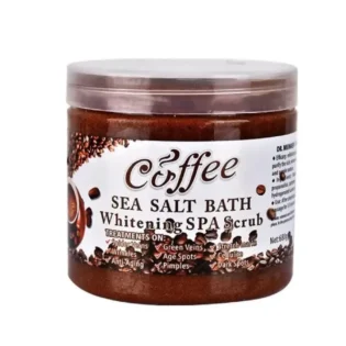Coffee Sea Salt Bath Brightening & Whitening SPA Scrub Exfoliating Face Body Dead Skin